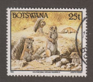 Botswana 526 Wild Animals 1992