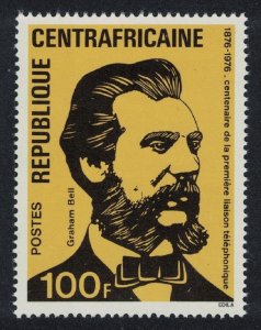 Central African Rep. Alexander Bell Telephone Centenary 1976 MNH SG#408