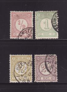 Netherlands 34-37 Set U Numerals