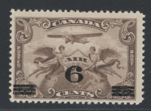 Canada 1932 Surcharge 6c Scott # C3 MH
