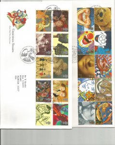 Great Britain FDC's 1991-1995 37 covers beautiful !#2