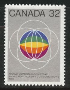 Canada Scott 976 MNH** World Communications year 1983