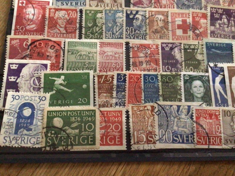 Sweden mounted mint or used stamps  A12403