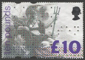 GB 1993 Sc 1478  £10 Britannia Used VF