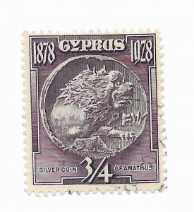 Cyprus #114 Used - Stamp - CAT VALUE $1.60