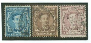 Spain #223/225/229 Used Single