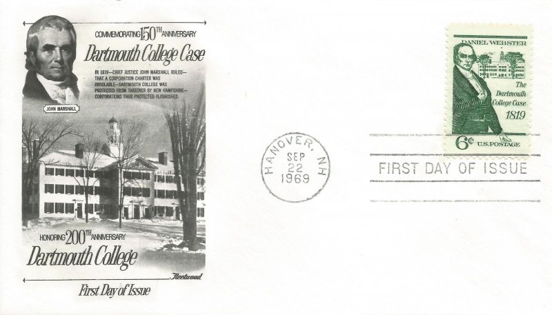 Dartmouth College fdc Fleetwood cachet #!