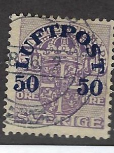 Sweden SC C3 Used F-VF SCV$25.00...Brilliant!