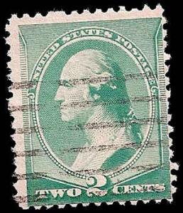 # 213 GREEN USED GEORGE WASHINGTON