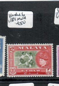 MALAYA KEDAH SULTAN $2  SG 101   MNH    P0719H