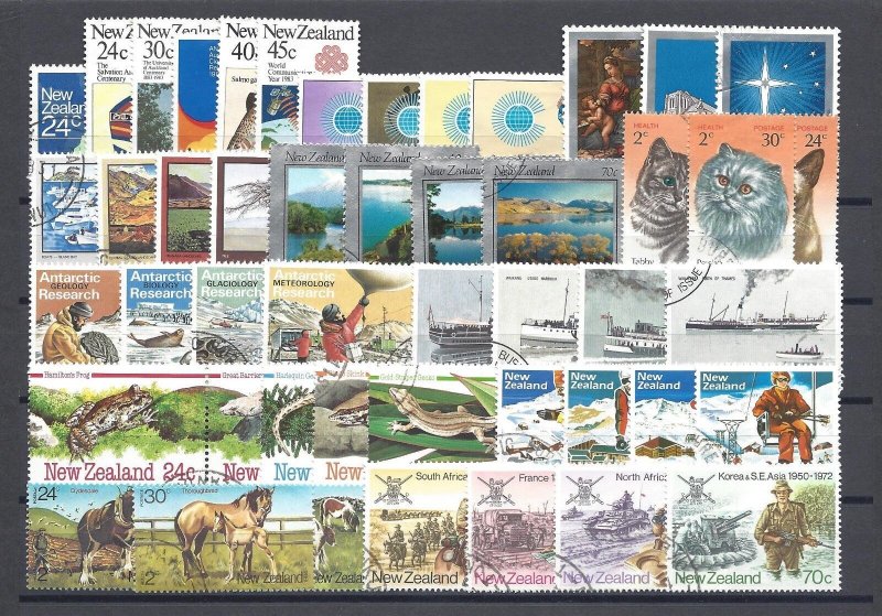 NEW ZEALAND 1982/84 Commemorative Sets MNH