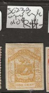 NORTH BORNEO   SG23B  1C  ARMS   IMPERF   MOG     P0110A H