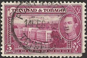 TRINIDAD AND TOAGO - #54 - Used - SCV-0.25