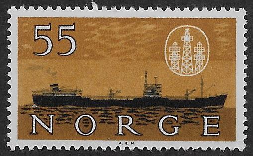 NORWAY SC# 385  VF/MOG 1960