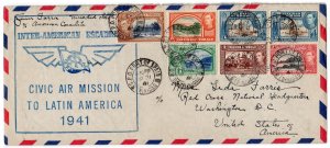 Inter-American Escadrille Air Mission Trinidad & Tobago 1941, Pilot signed