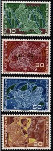 Liechtenstein # 454 - 457 MNH