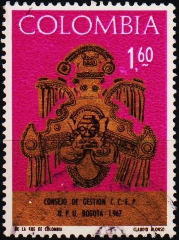 Colombia. 1967 1p60 S.G.1204 Fine Used