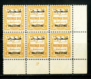 Jordan Stamps # NJ2 PL BL NH Rare