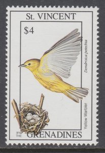 St Vincent 1824 Bird MNH VF