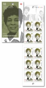 Canada 3085a Black History Month Kay Livingstone P booklet 10 MNH 2018