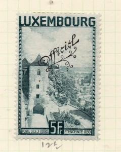 Luxembourg 1934 Early Issue Fine Mint Hinged 5f. Official Optd 253189