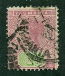 Australia Tasmania 1892 #81 U SCV(2024)=$3.50