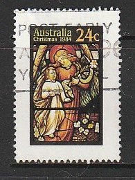 1984 Australia - Sc 927 - used VF - single - Angel and Child