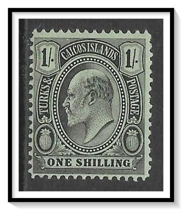 Turks & Caicos #20 King Edward VII NG