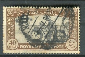 EGYPT; 1943 early Express Letter issue fine used Shade of 40m. value
