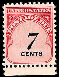 # J95 MINT NEVER HINGED