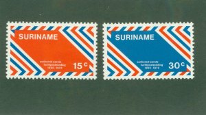 SURINAM 397-8 MH BIN $1.00