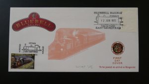 railroads train Bluebell Railway letter FDC cover Great Britain 1999