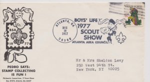 Scout Cachets #303 - Boys’ Life Scout Show Atlanta 1977