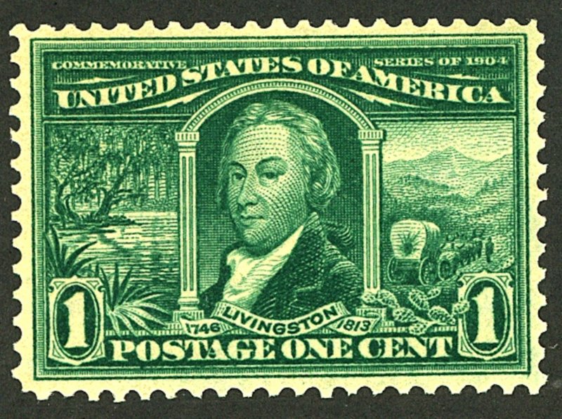 U.S. #323 MINT OG LH