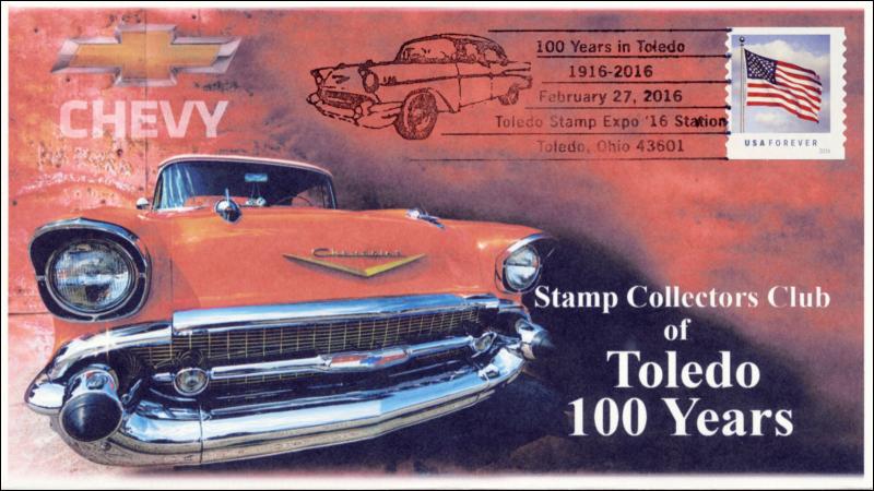 2016, Toledo Stamp Club , BW Pictorial, 100 Years, February 27, 16-047