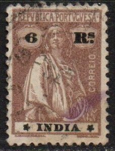 Portuguese India Sc #375Q Used