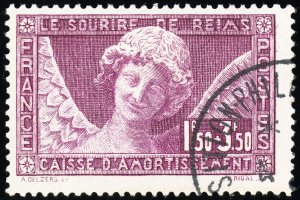France Stamps # B34 Used XF Scott Value $82.50
