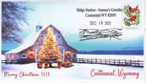 25-376, 2025, Christmas, Centennial WY, Event Cover, Barn, Holidays