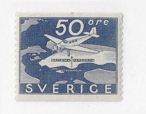 Sweden Sc #263  50 ore NH VF