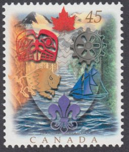 Canada - #1614 Canadian Heraldry - MNH