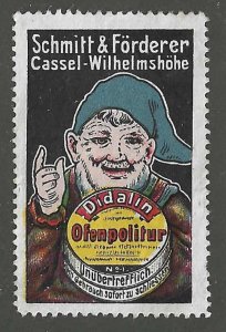 Didalin Oven Polish, Made by Schmitt & Forderer, Cassel, Germany, Poster Stamp