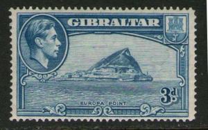 Gibraltar 1938 KGVI Perf.14 SG 125a Sc 111a  MH