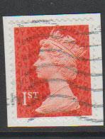 GB QE II Machin SG U2958a - 1st vermillion  - date code M13L - Source  none