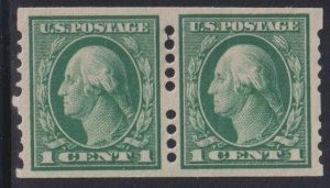 US Vending Machine Perforations #408FAR4B4 MintHinged VF