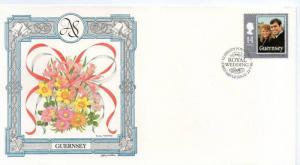 Guernsey 1986 Royal Wedding Prince Andrew & Sarah Sc 334 Fargusan Flower Orch...