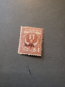 Stamps Rhodes Scott #1 hinged