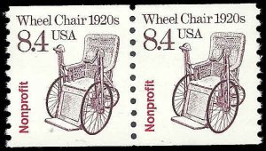 US - #2256 - MNH - Pair -  SCV-0.50