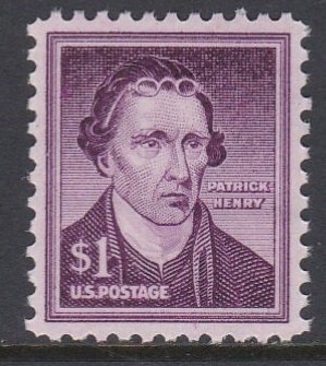 1052 Patrick Henry MNH