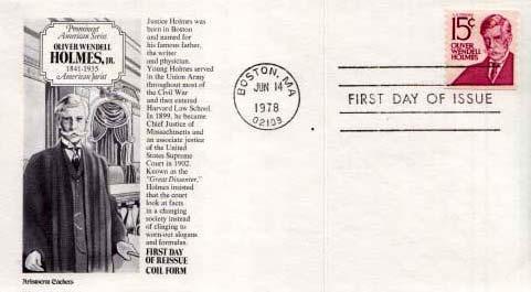 United States, First Day Cover, Massachusetts