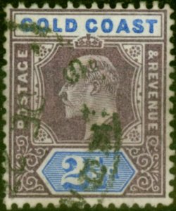 Gold Coast 1902 2 1/2d Dull Purple & Ultramarine SG41 Fine Used